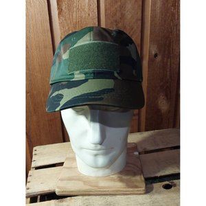 Woodland Camo Hat Adjustable One Size Fits All